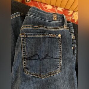 7 For All Mankind Kimmie Slim Illusion Straight